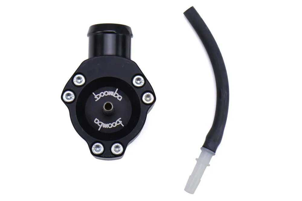 Boomba Racing Blow Off Valve - Black - 2015-2021 Subaru WRX / 2014-2018 Forester XT