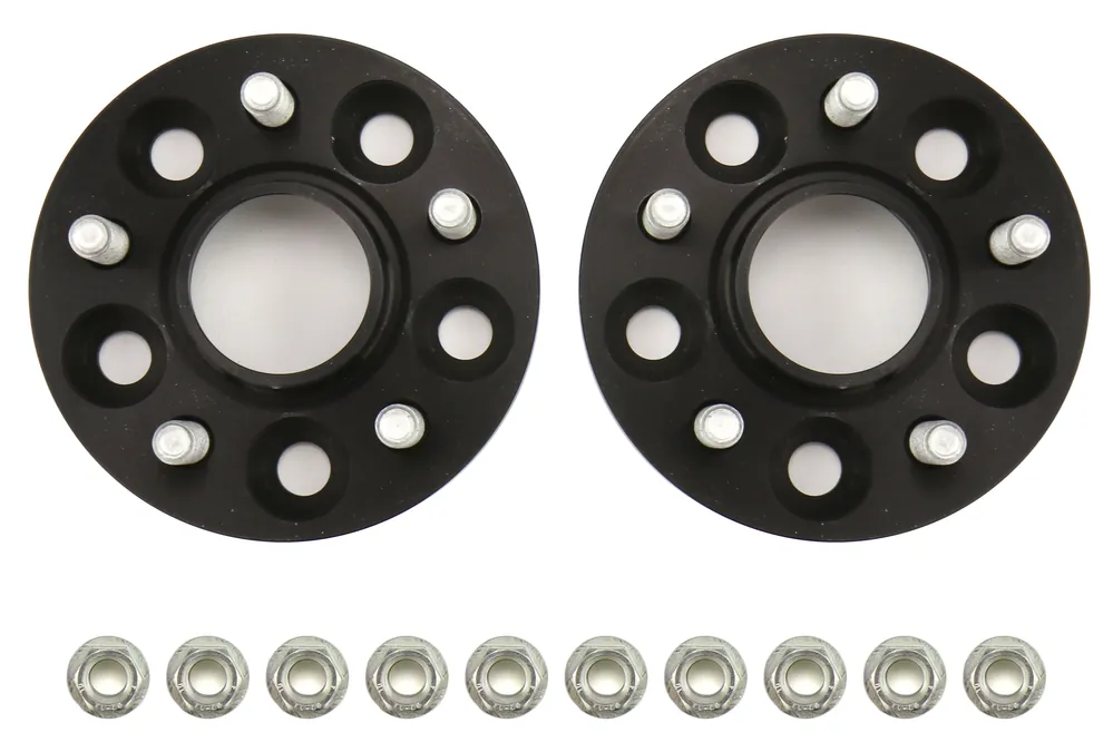 H&R Springs Trakplus Wheel Spacer 5x100 20mm Black Pair - Subaru Models (inc. 2002-2014 WRX)