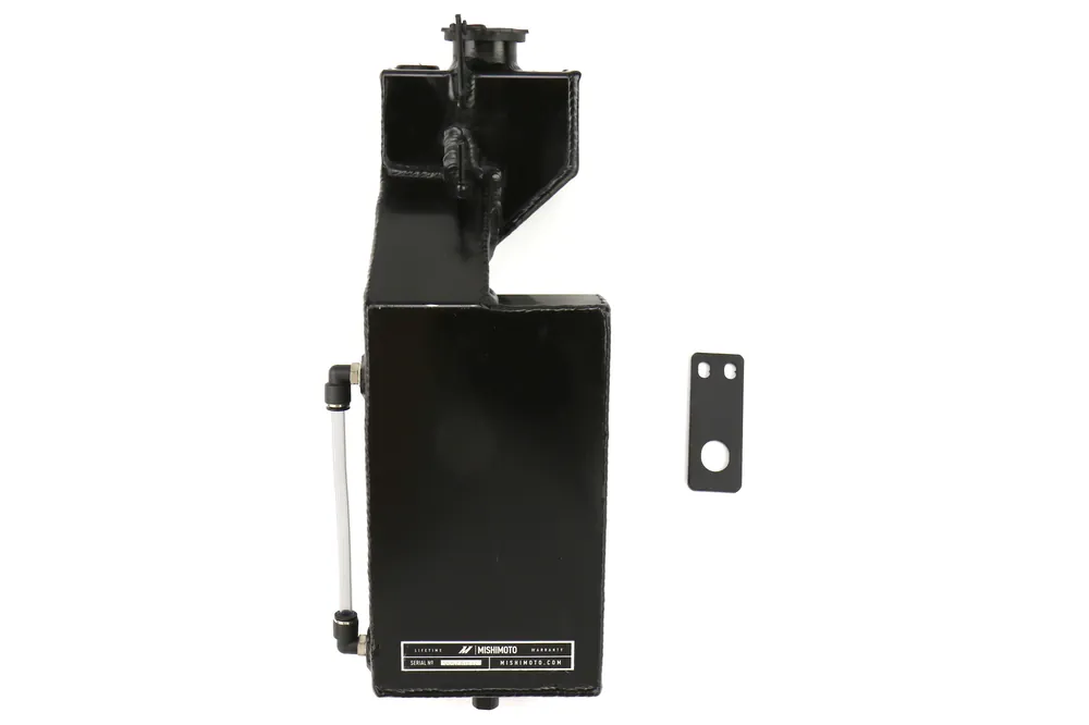 Mishimoto Aluminum Overflow Tank Black - 2013-2021 Scion FR-S / Subaru BRZ / Toyota 86