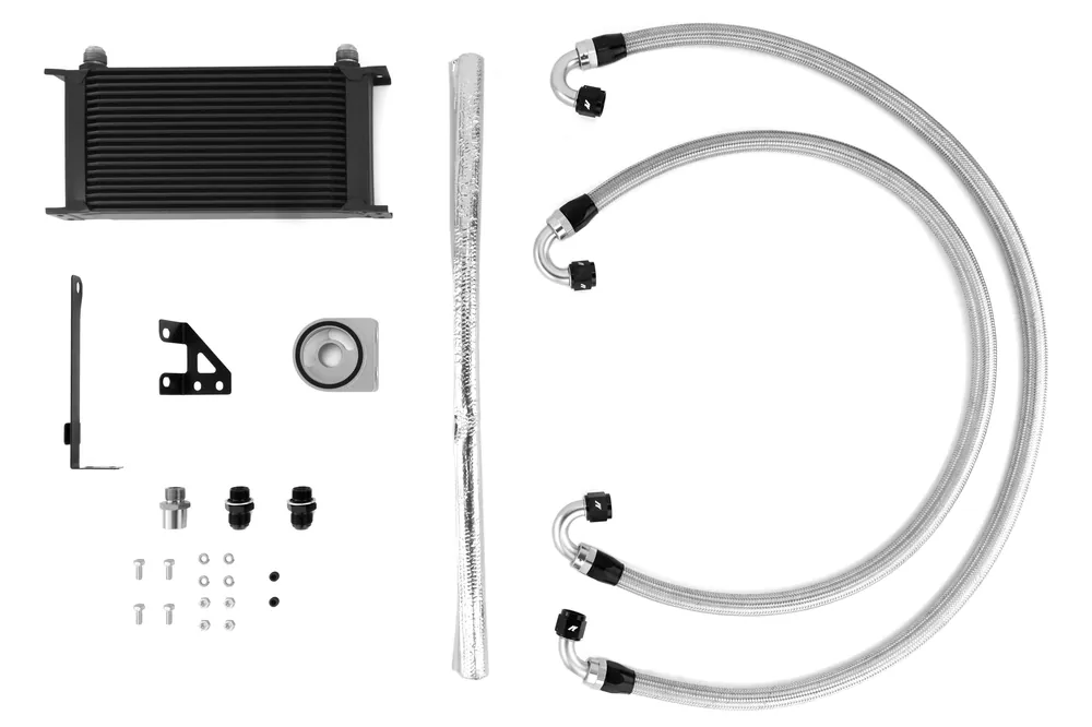Mishimoto Oil Cooler Kit Black - 2015-2021 Subaru STI
