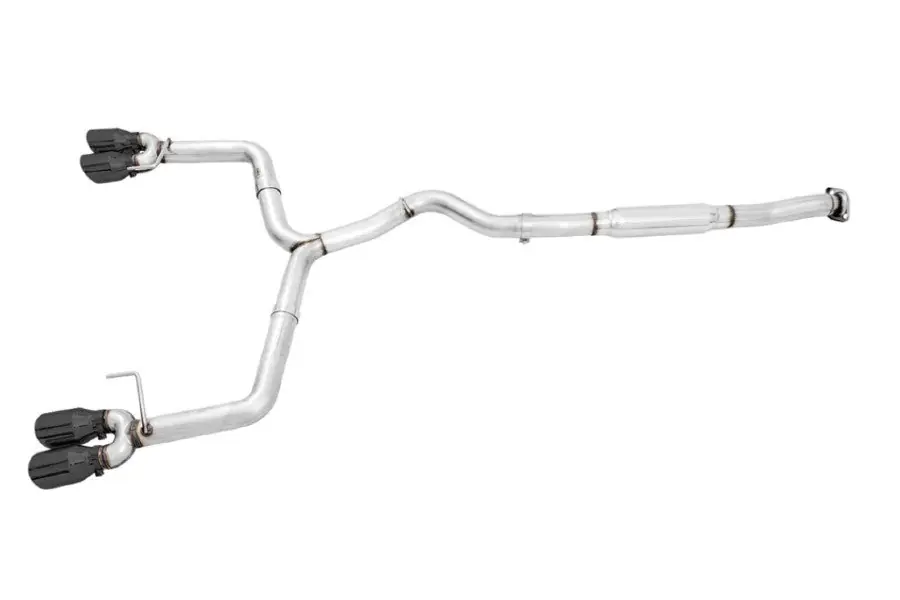 AWE Track Edition Cat-Back Exhaust (Diamond Black Tips) - 2022-2024 Subaru WRX