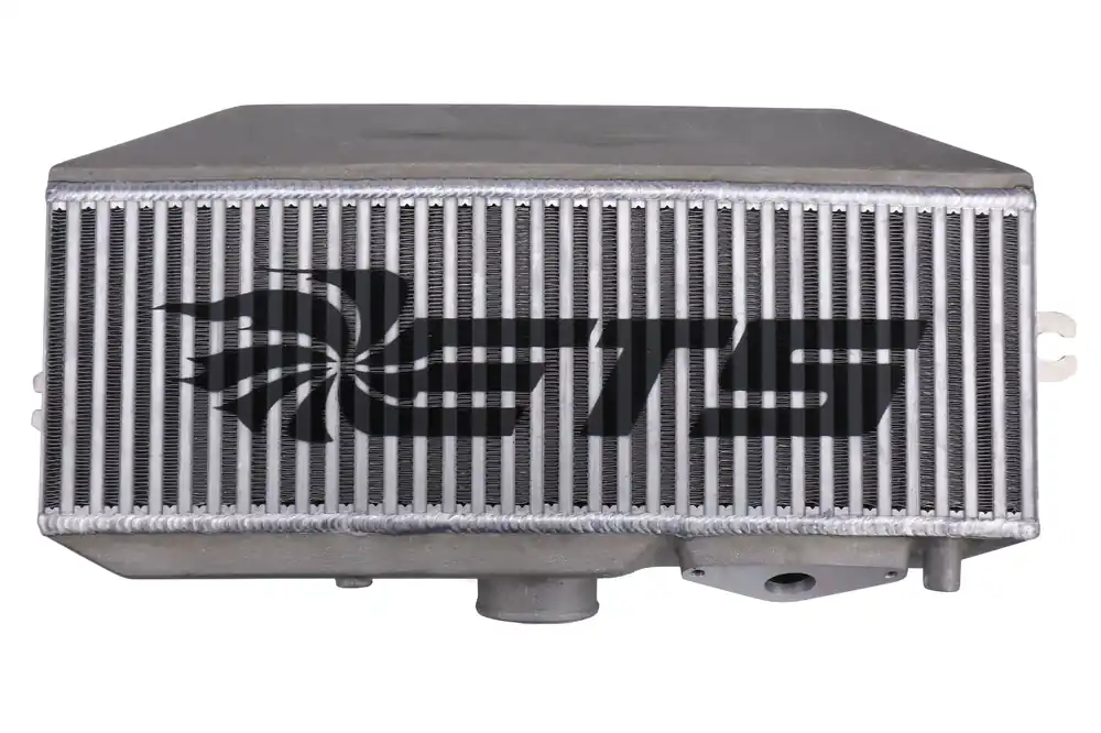 ETS Top Mount Intercooler Silver Core w/ Stencil - 2008-2021 Subaru STI