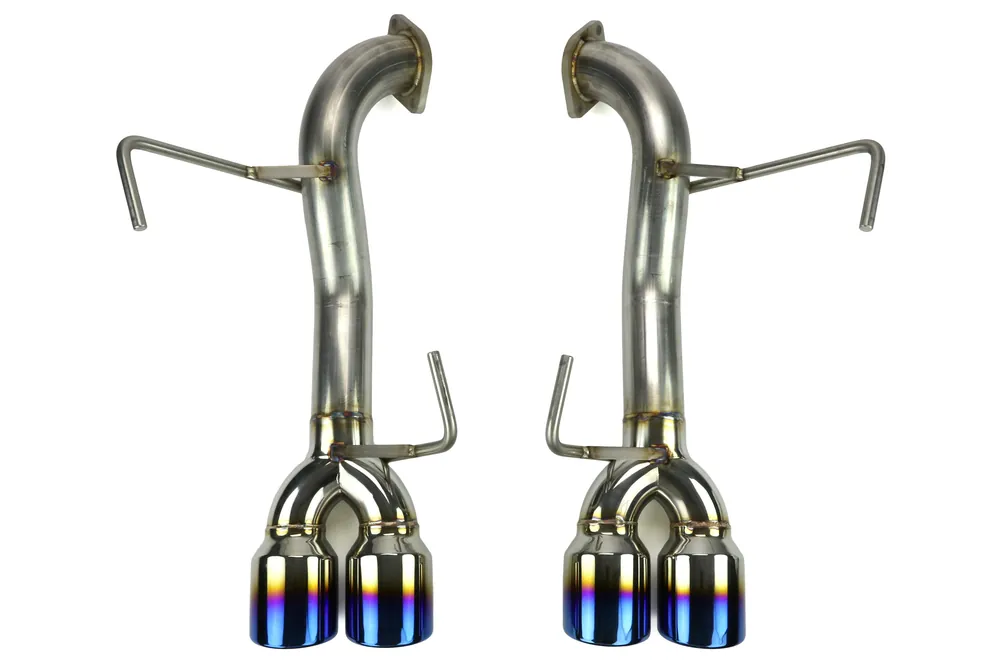 ETS Extreme Axle Back Exhaust System Titanium Tip No Mufflers - Subaru Models (inc. 2015-2021 WRX / 2015-2018 STI)