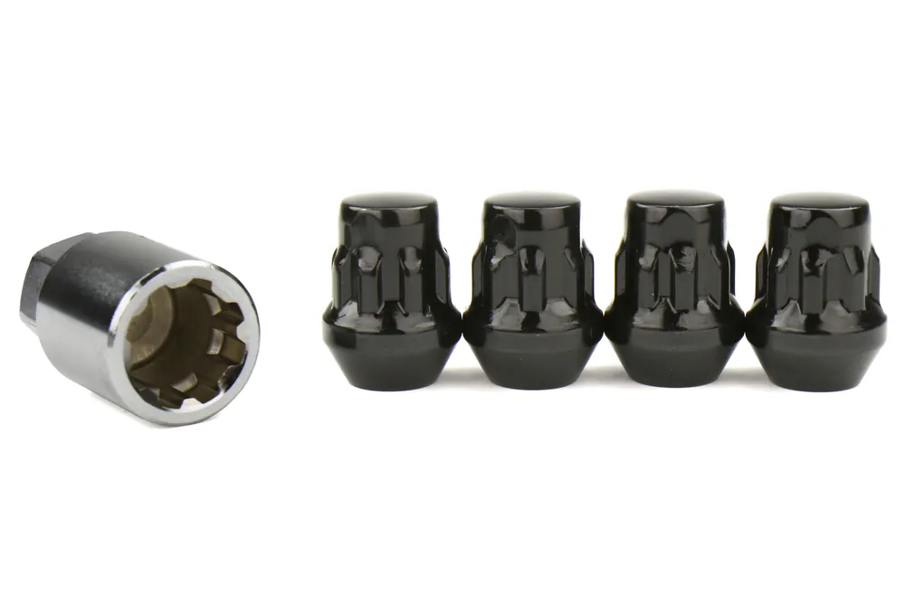 Project Kics Bull Lock Wheel Lock Set 19mm 12X1.25 Black - Universal
