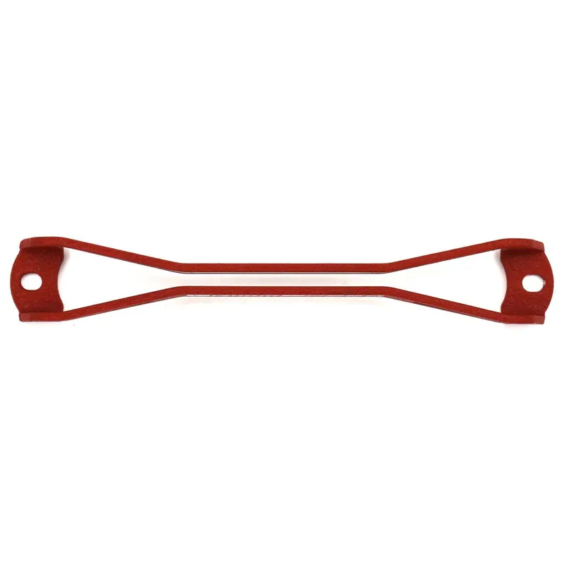 GrimmSpeed Lightweight Battery Tie Down Red - Subaru Models (inc. 2002+ WRX/STI)