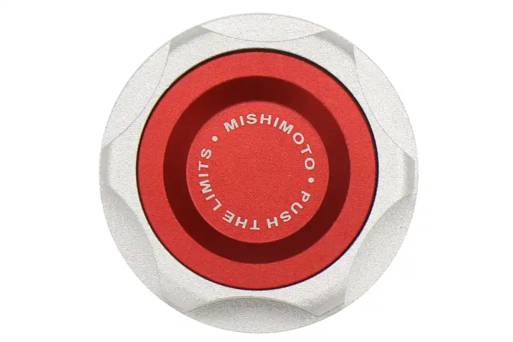 Mishimoto Oil Cap Red - Subaru Models (inc. 2002+ WRX/STI)