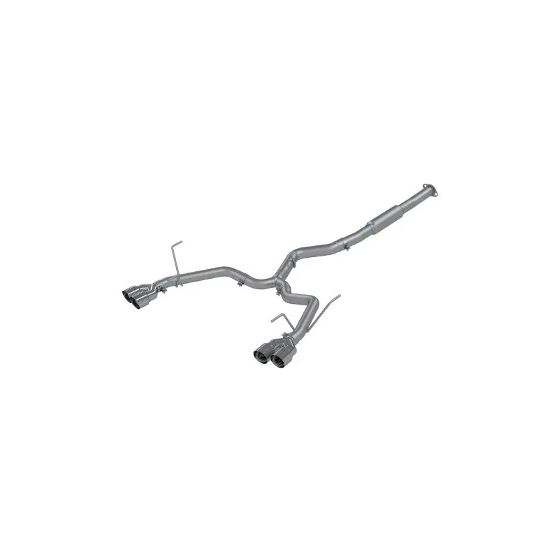 MBRP Race 3in Quad Tip Cat Back Exhaust - 2015-2021 Subaru WRX / STI