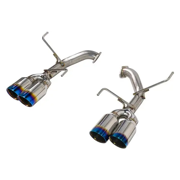 Remark 4” Axleback – Burnt Stainless Double Wall Tip - 2022-2024 Subaru WRX