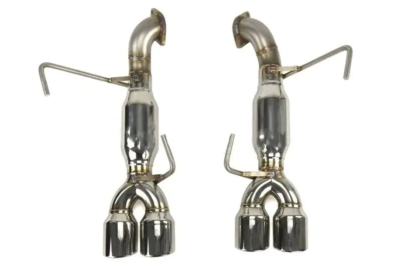 ETS Axle-Back Exhaust System w/Muffler Polished Tips - 2022-2024 Subaru WRX