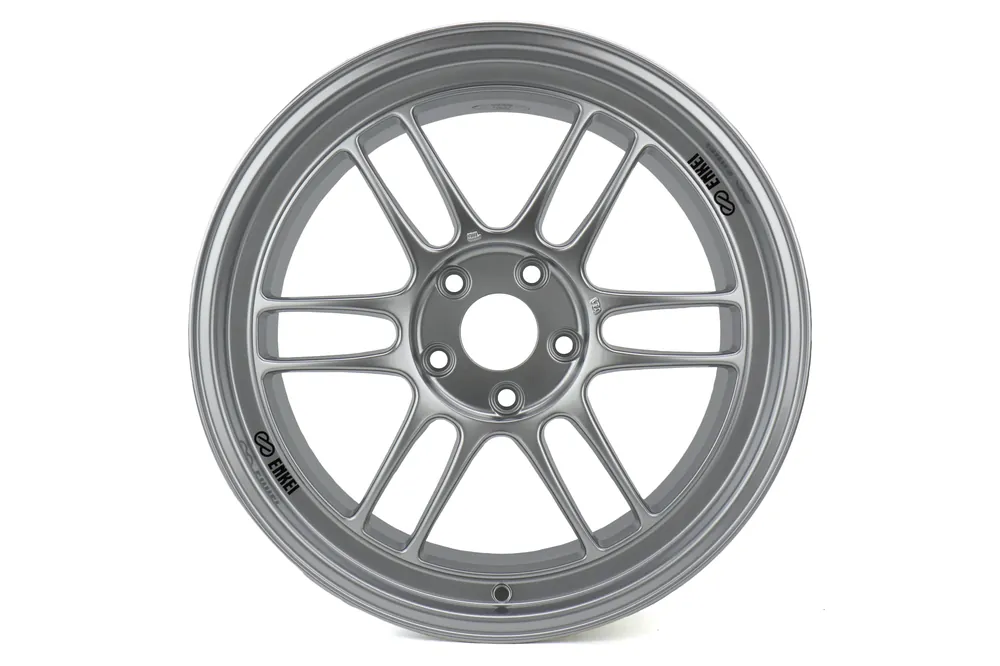 Enkei RPF1 F1 Silver 18x9.5 +38mm 5x114.3 (Single Wheel) - 2015-2024 Subaru WRX / 2015-2021 STI / 2019-2024 Forester