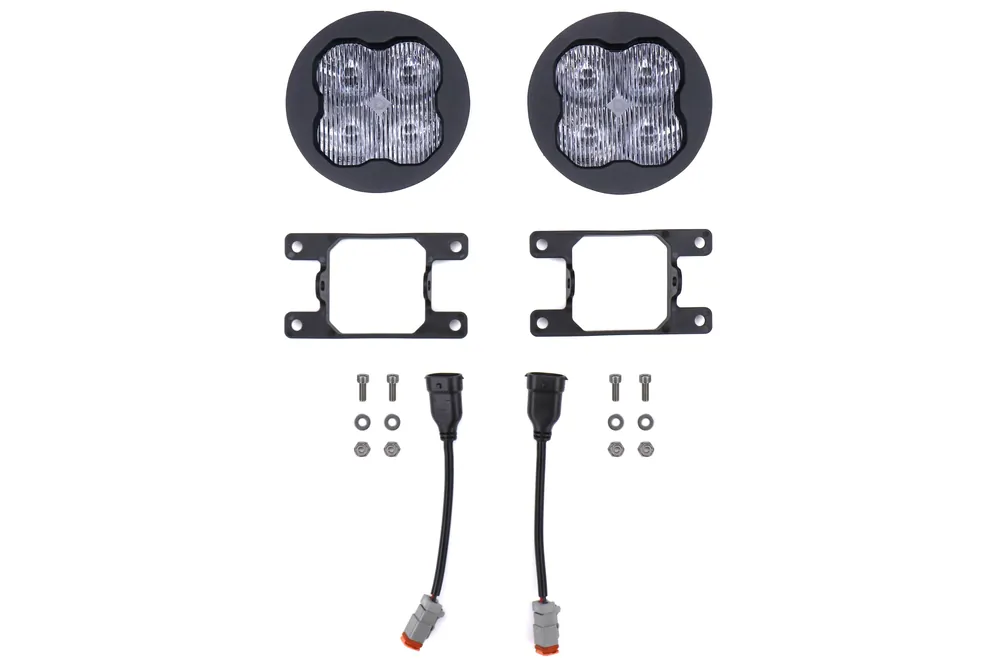 Diode Dynamics SS3 Pro Fog Light Kit White - 2015-2021 Subaru WRX / STI / 2013-2021 Scion FRS / Subaru BRZ / Toyota 86 / 2013-2021 Crosstrek