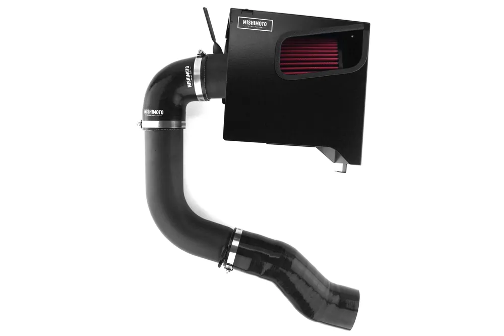 Mishimoto Cold Air Intake Wrinkle Black w/ Air Box - 2015-2021 Subaru WRX