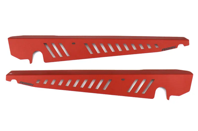 PERRIN Performance Fender Shrouds Red - 2015-2021 Subaru WRX / STI