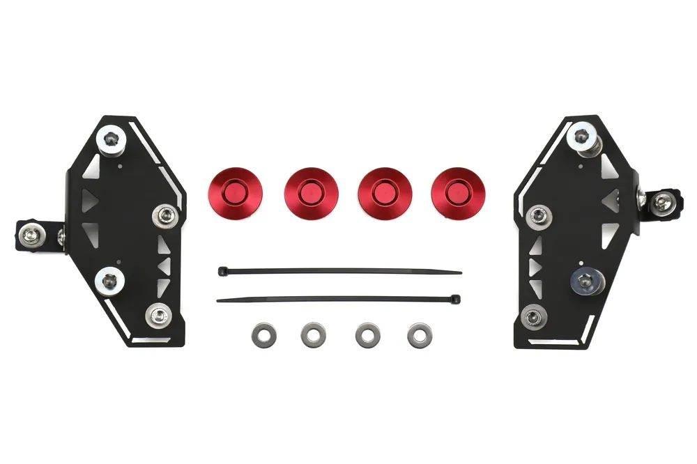 Move Over Racing Bumper Kit No Logo- Red - 2015-2021 Subaru WRX / STI