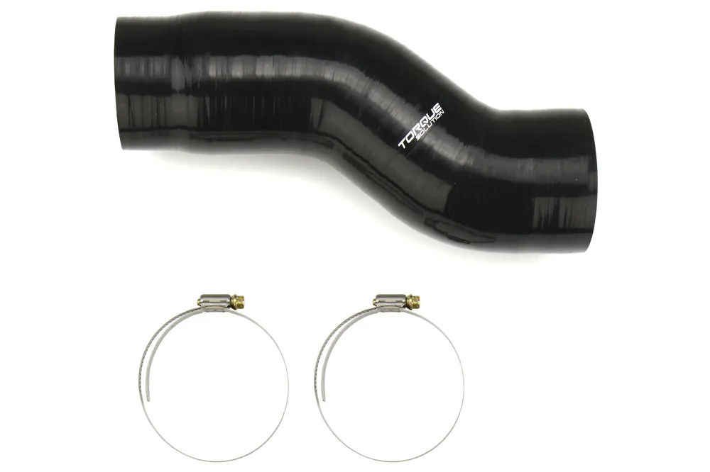 Torque Solution Turbo Inlet Hose Black - 2015-2021 Subaru WRX
