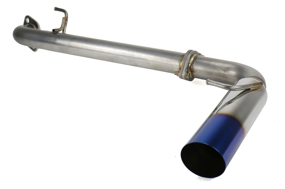 Remark Single-Exit Axleback Exhaust System BOSO Edition Burnt Stainless Steel Tip - 2013-2021 Scion FR-S / Subaru BRZ / Toyota GR86