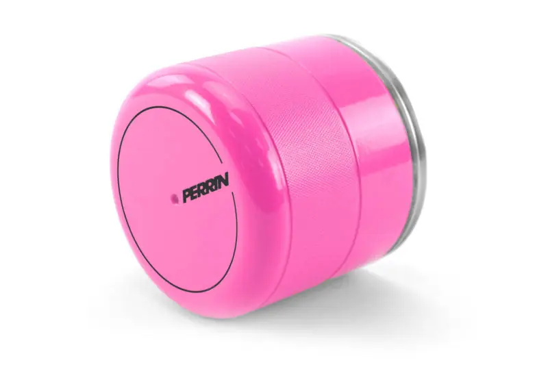 PERRIN Performance Pink Oil Filter Cover - 2015-2024 Subaru WRX / BRZ