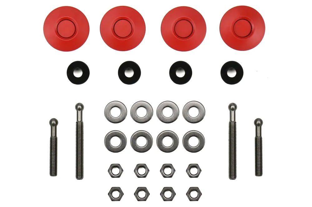 Move Over Racing Bumper Quick Release Kit Red - 2013-2016 Scion FR-S / 2013-2020 Subaru BRZ / 2017-2019 Toyota 86