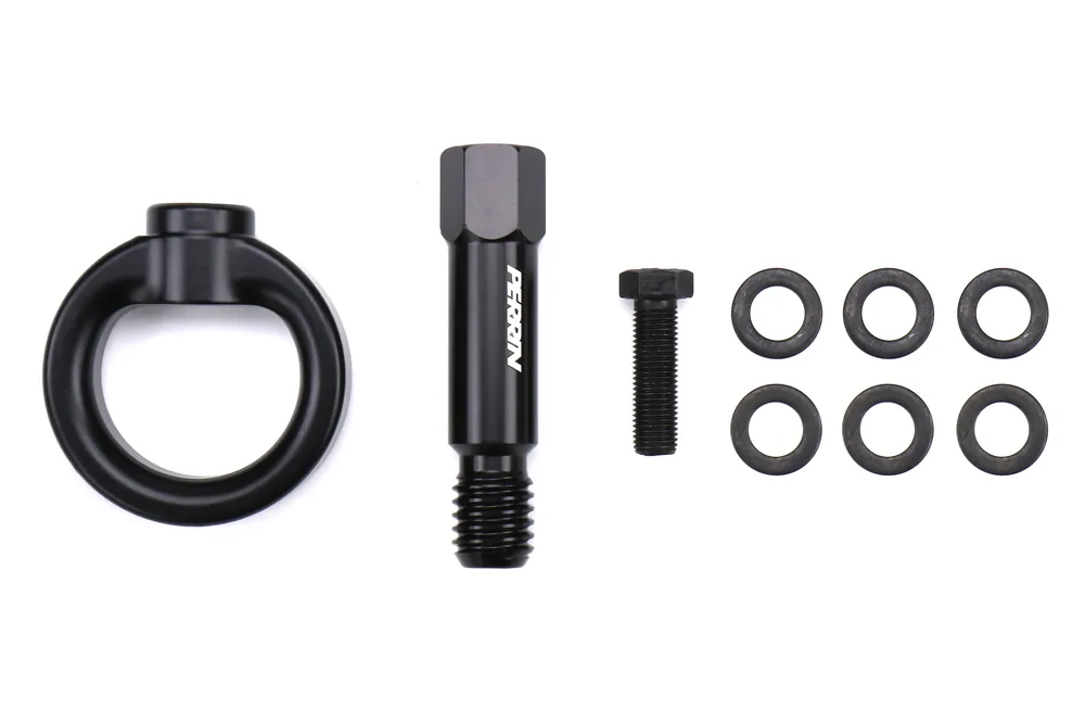 PERRIN Front Tow Hook Kit (Black) - 2020-2024 Toyota GR Supra
