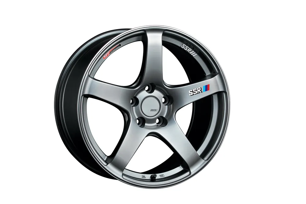 SSR GTV01 18x9.5 +45 5x114.3 Glare Silver - Universal