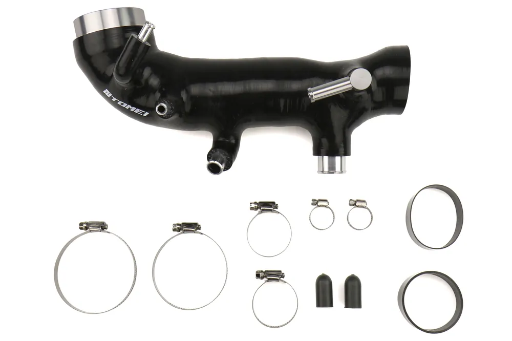 Tomei Silicone Turbo Inlet Hose - Black - Subaru Models (Inc. 2002-2007 WRX / 2004-2021 STI)