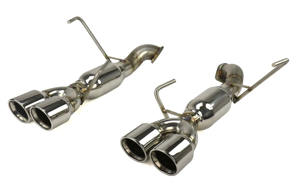 ETS Axle Back Exhaust System w/ Muffler Polished Tips - Subaru Models (inc. 2015-2021 WRX / 2015-2018 STI)