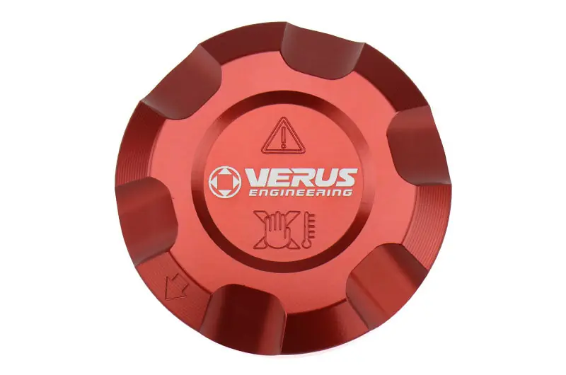 Verus Engineering Coolant Cap Red - 2020-2024 Toyota Supra
