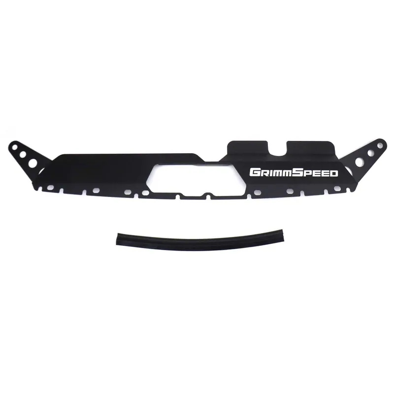 GrimmSpeed Radiator Shroud Black - 2015-2021 Subaru WRX/STI