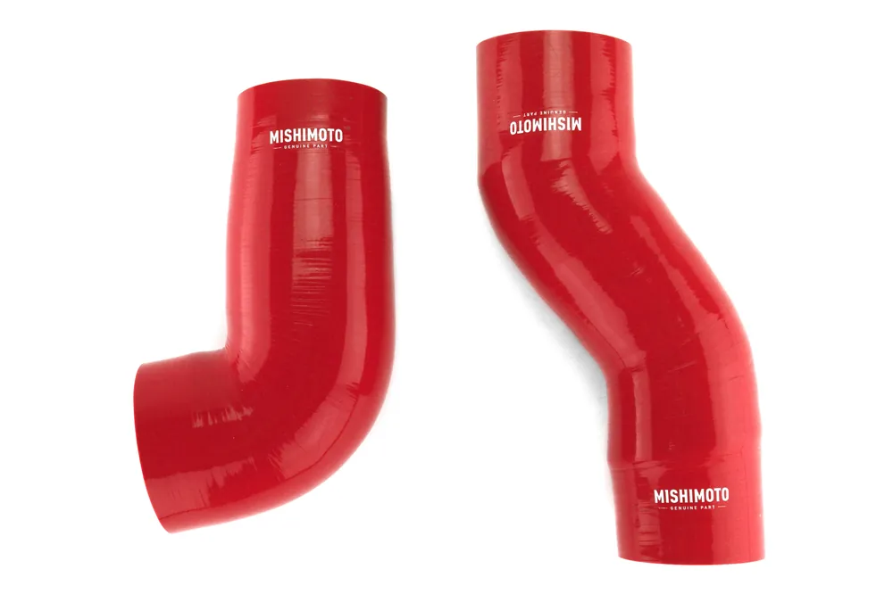 Mishimoto Air Box Hose Kit Red - 2015-2021 Subaru WRX
