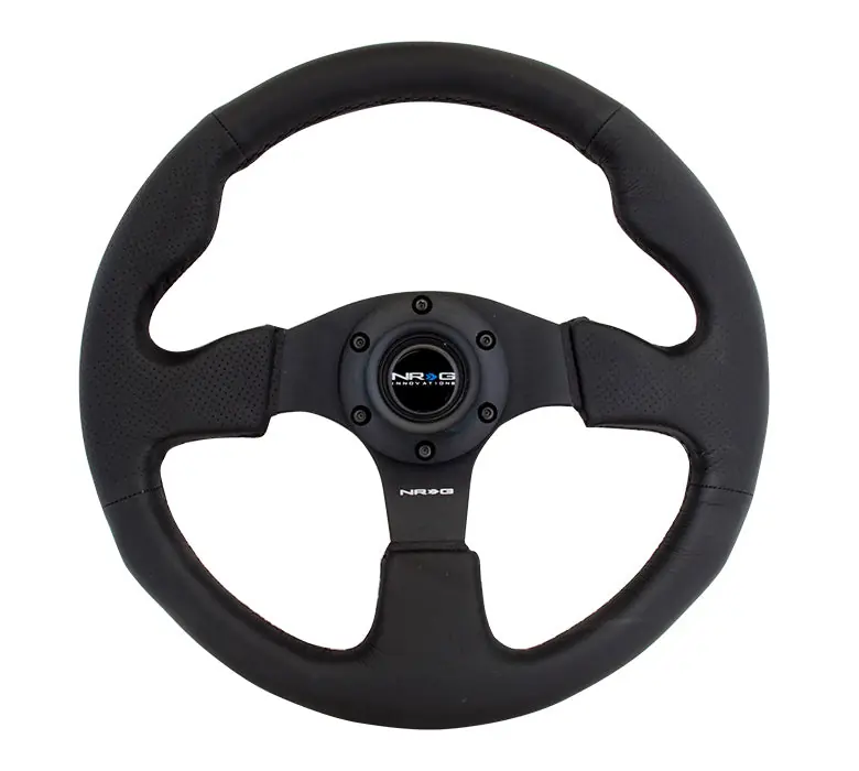 NRG Reinforced Steering Wheel 320mm Black - Universal