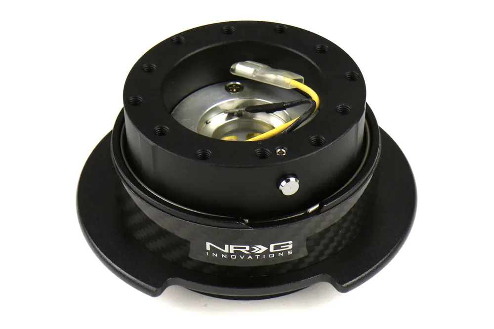 NRG Quick Release 2.5 Black / Carbon Fiber - Universal