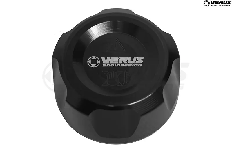 Verus Engineering Heat Exchanger Cap Black - 2020-2024 Toyota Supra