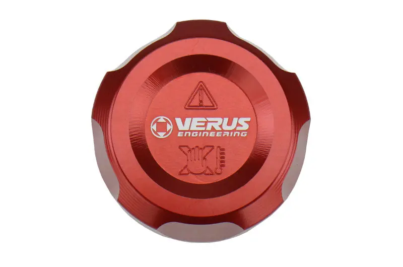 Verus Engineering Heat Exchanger Cap Red - 2020-2024 Toyota Supra
