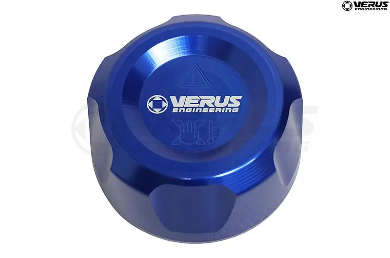 Verus Engineering Heat Exchanger Cap Blue - 2020-2024 Toyota Supra