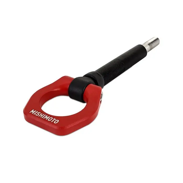 Mishimoto Racing Front Tow Hook - Red - 2022-2024 Subaru WRX