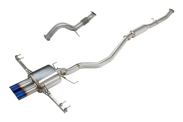 Remark Sports Touring Catback Exhaust System + Front Pipe - Ti-Spec (Full Titanium) - 2023-2024 Honda Civic Type-R (FL5)