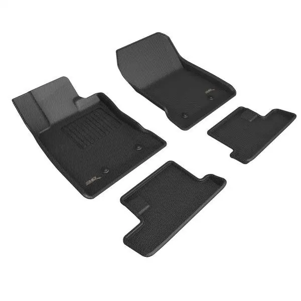 3D MAXpider Custom Fit Kagu Floor Mat - Full Set - Black - 2022-2026 Subaru BRZ