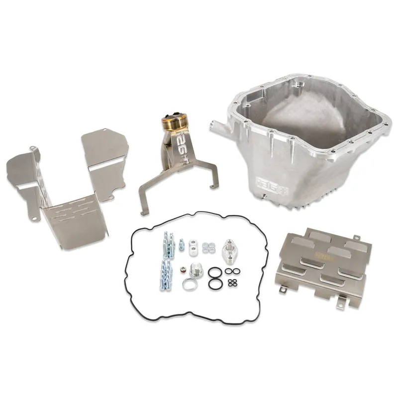 IAG EJ Street Series Oil Pan Package (Oil Pan, V2 Oil Pickup, Street Lower Baffle, Windage Tray) - Silver - 2002-2014 Subaru WRX / 2004-2021 STI / 2005-2009 Legacy GT / 2004-2013 Forester XT