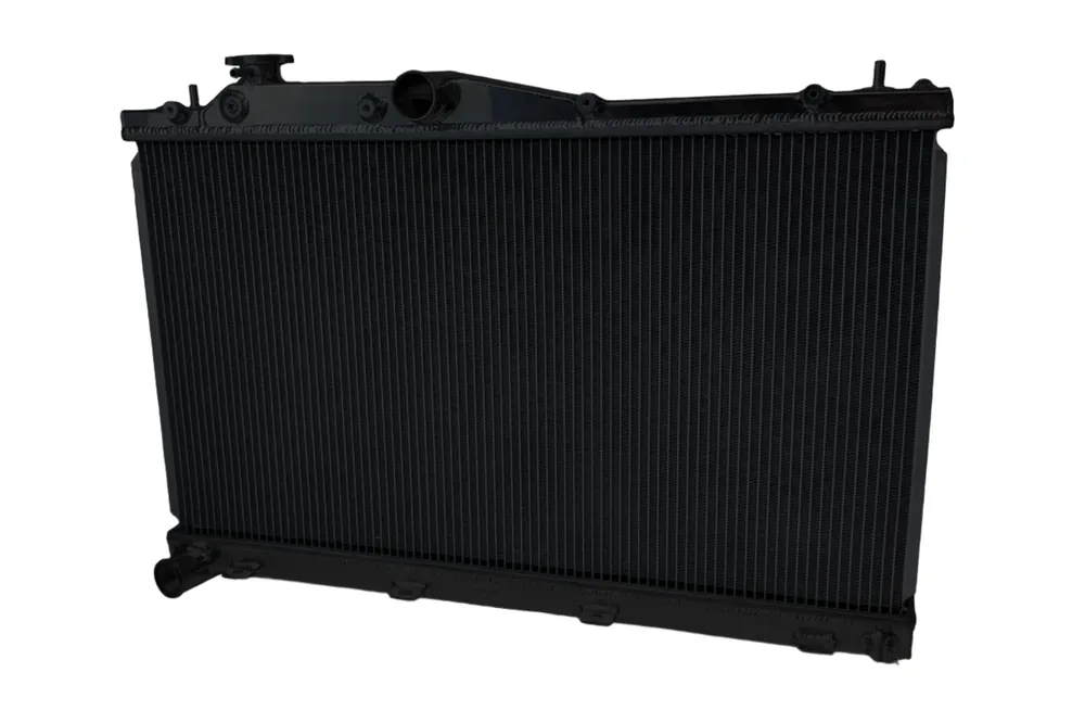 CSF High-Performance All-Aluminum Radiator - Satin Black - 2022-2024 Subaru WRX