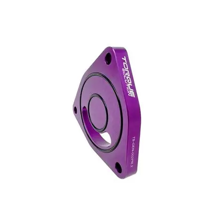 Torque Solution Blow Off BOV Adapter - Purple - Honda/Acura/Hyundai Models (2016-2024 Honda Civic / Civic Si / 2022-2024 Acura Integra)