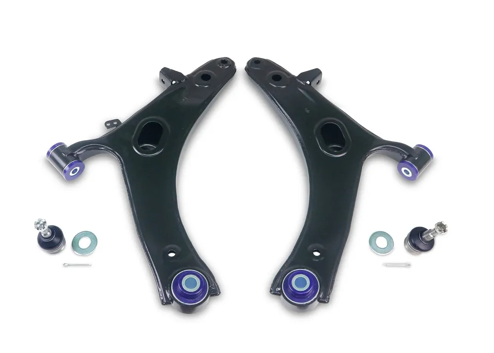 SuperPro Front Lower Control Arm Set w/ SuperPro Bushings - 2012-2017 Subaru Crosstrek XV