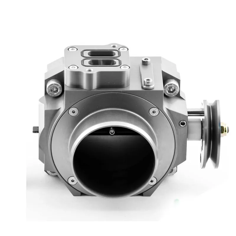 Boomba Racing 75MM Throttle Body (Natural Aluminum) - 2002-2005 Subaru WRX