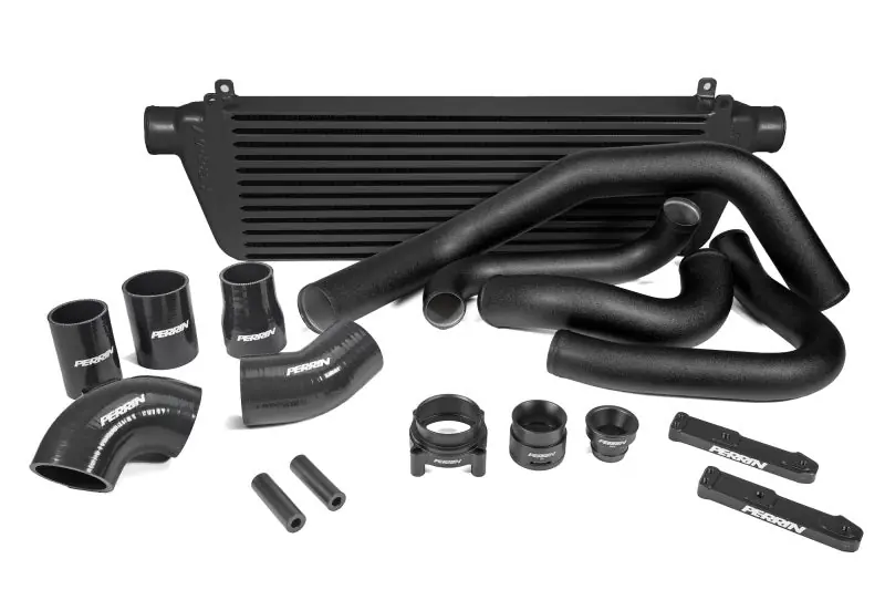 PERRIN Front Mount Intercooler Kit (Black Tubes & Black Core) - 2022-2026 Subaru WRX