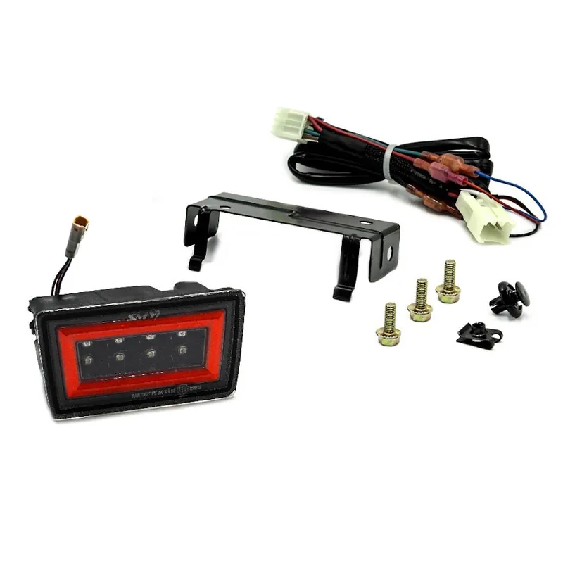 SMY F1 V3 Hyperflash (RBL) Clear w/ DRL Red Light Bar - 2015-2021 Subaru WRX/STI
