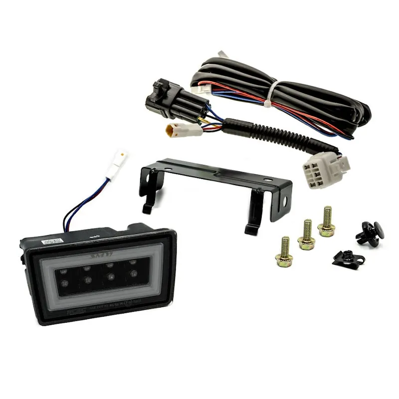 SMY F1 V3 Hyperflash (RBL) Double Smoked w/ DRL White Light Bar - 2022-2026 Subaru WRX