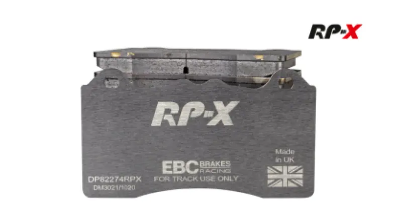 EBC RP-X Track and Race Rear Brake Pads - 2022-2026 Subaru WRX (Manual Parking Brake) / 2013-2016 Scion FR-S / 2013-2026 Subaru BRZ / 2017-2026 Toyota GT&GR86
