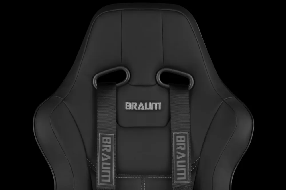 Braum 4 Point 2inch Racing Harness Black - Universal
