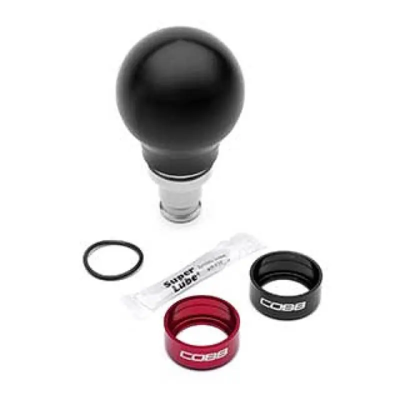 Cobb 6-Speed Short Weighted Cobb Knob - Black - 2017-2021 Honda Civic Type R