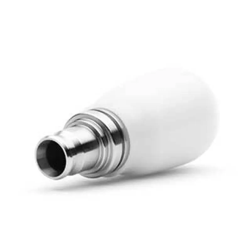 Cobb 6-Speed Tall Weighted Cobb Knob - White - 2017-2021 Honda Civic Type R