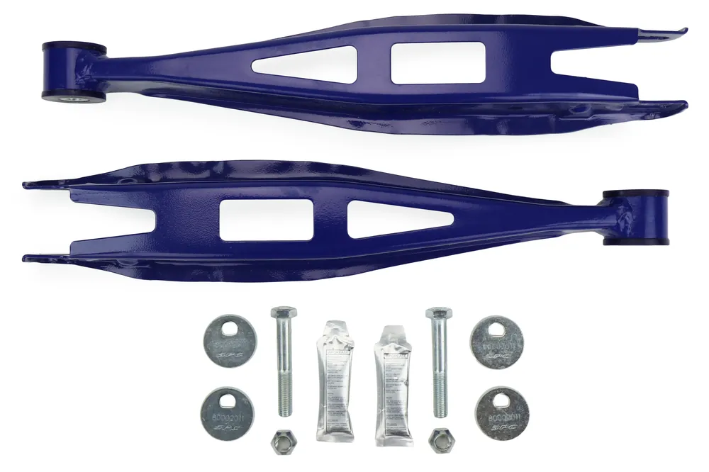SuperPro Rear Lower Adjustable Toe & Lower Control Arm Set - 2013-2021 Scion FR-S / Subaru BRZ / Toyota 86